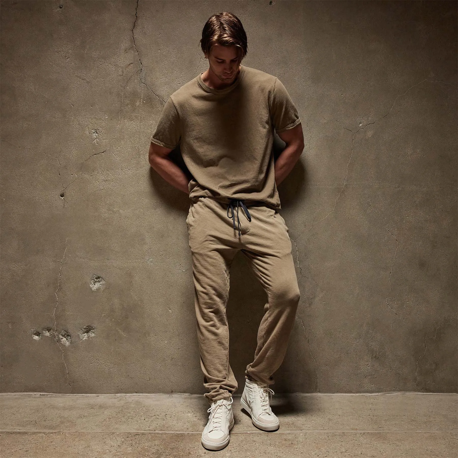 Vintage French Terry Sweatpant - Cashew Pigment