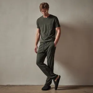 Vintage French Terry Sweatpant - Dark Olive Pigment
