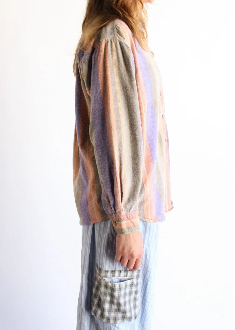 Vintage Striped Shirt T0555