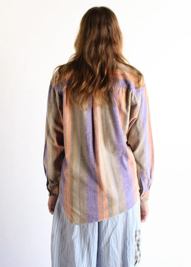 Vintage Striped Shirt T0555