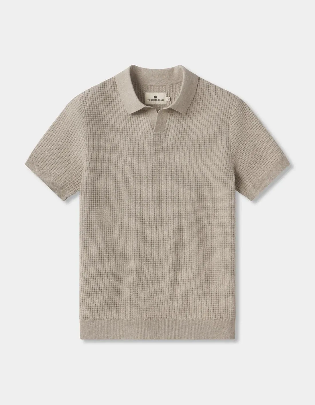 Waffle Stitch Polo