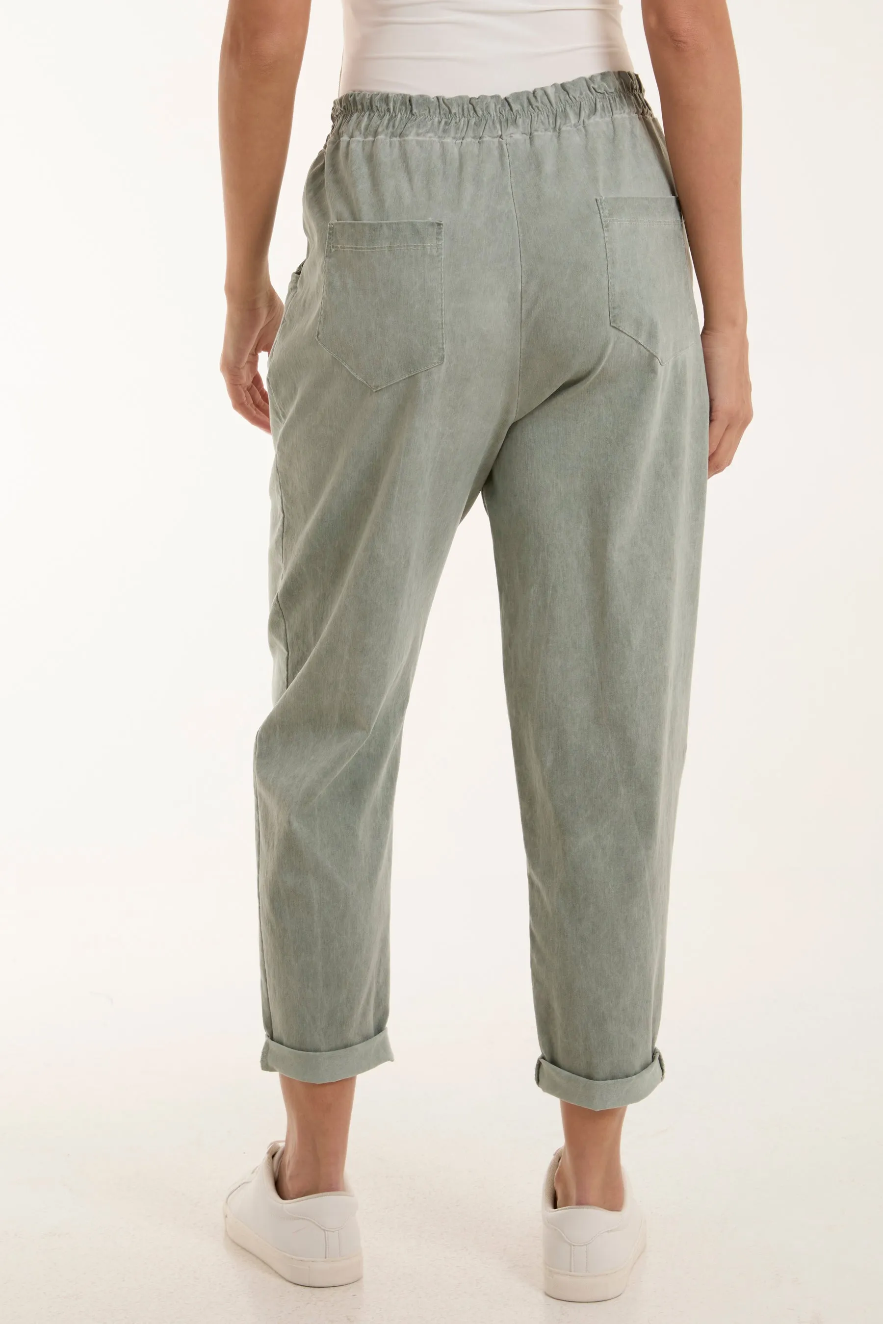 Washed Relaxed Fit Magic Trousers