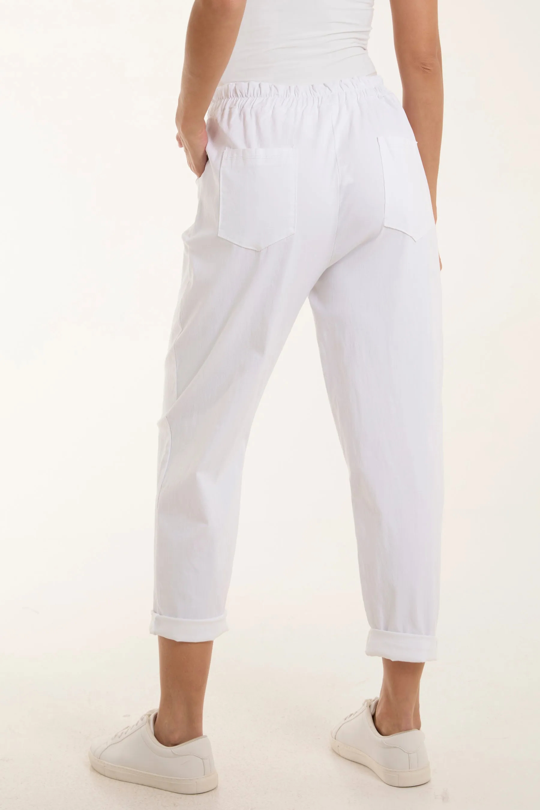 Washed Relaxed Fit Magic Trousers