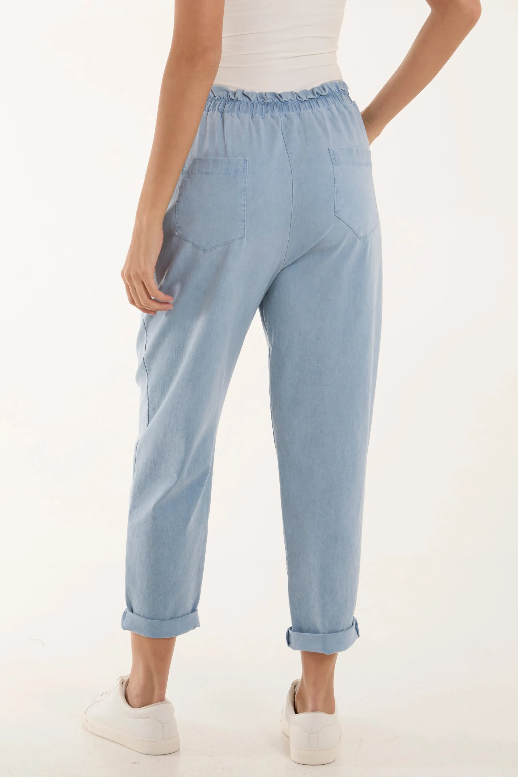 Washed Relaxed Fit Magic Trousers