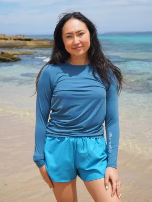 Women's Bondi Rash Vest (Deep Sea)