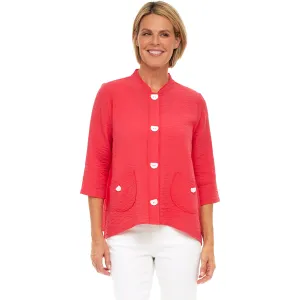 Women's Habitat Express Mandarin Collar Jacket Tomato