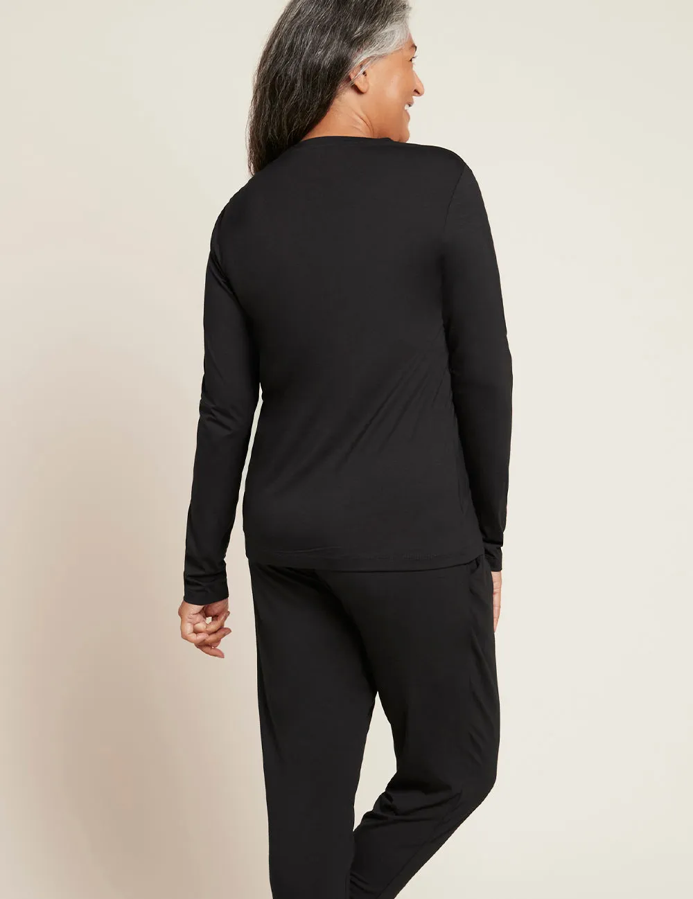 Women's Long Sleeve Round Neck T-Shirt