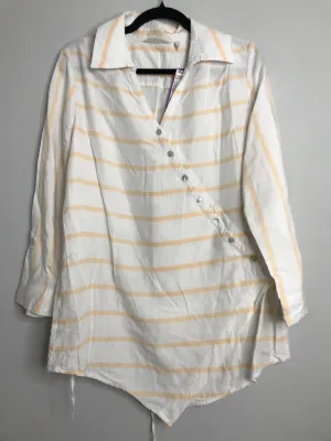 Womens Size Lg Misses White Soft Surroundings Tops