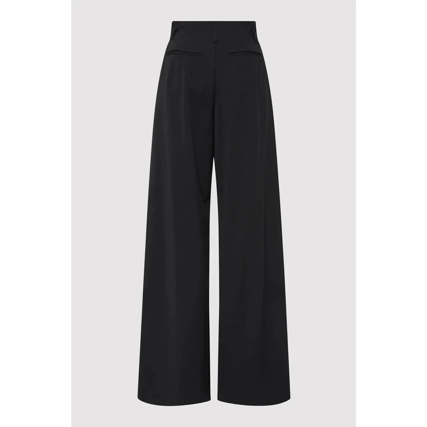 WOOL PAPERBAG WAIST TROUSERS