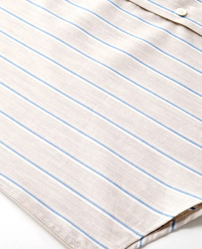Yacht Stripe S/S Shirt White