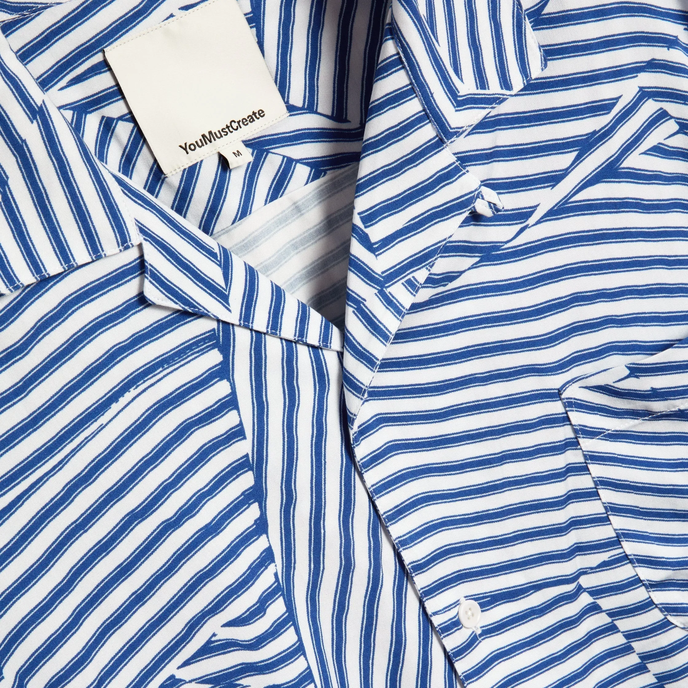 YMC Mens Malick Shirt Blue